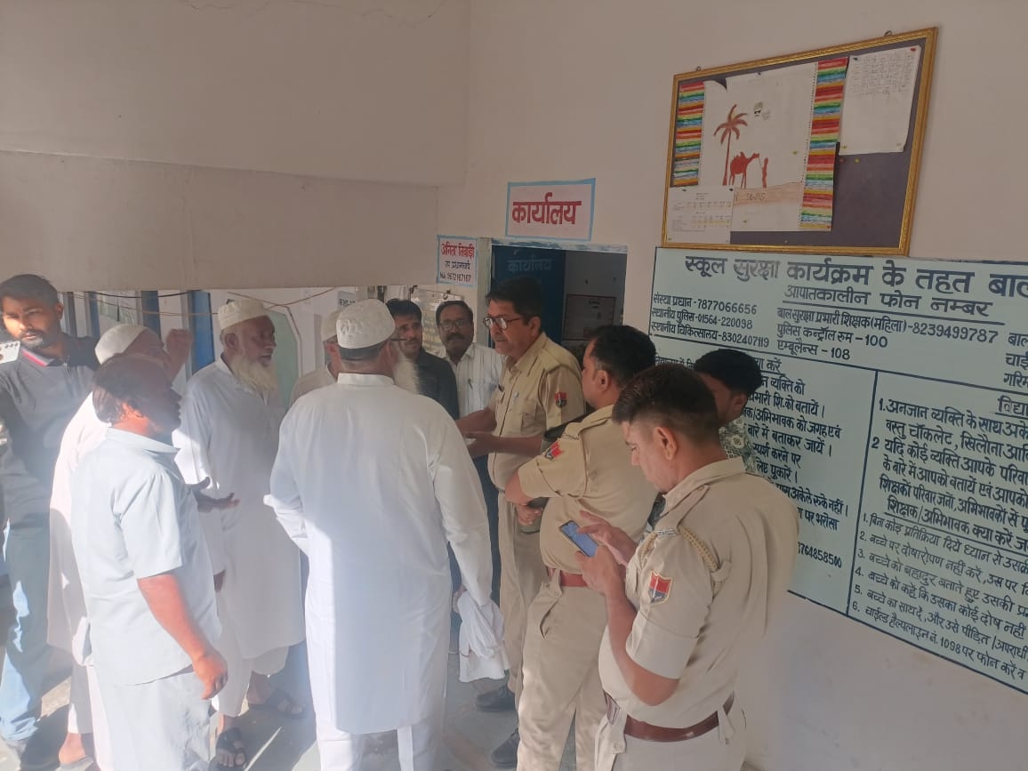 कालूसर स्कूल में चोरी: 50 हजार रुपए का सामान ले गए चोर, पुलिस खंगाल रही सीसीटीवी